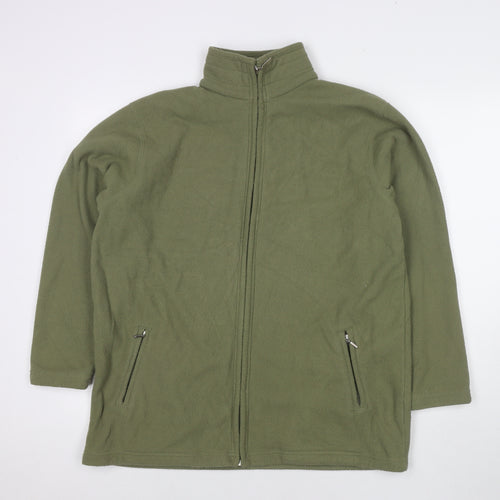 Bonmarché Mens Green Jacket Size M Zip
