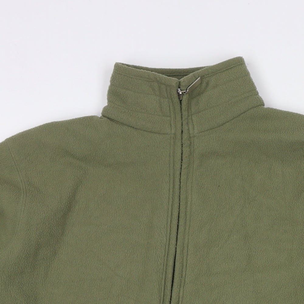 Bonmarché Mens Green Jacket Size M Zip