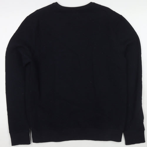 Burton Mens Blue Polyester Pullover Sweatshirt Size M