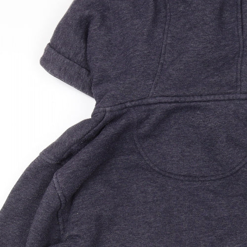SoulCal&Co Mens Grey Cotton Full Zip Hoodie Size M