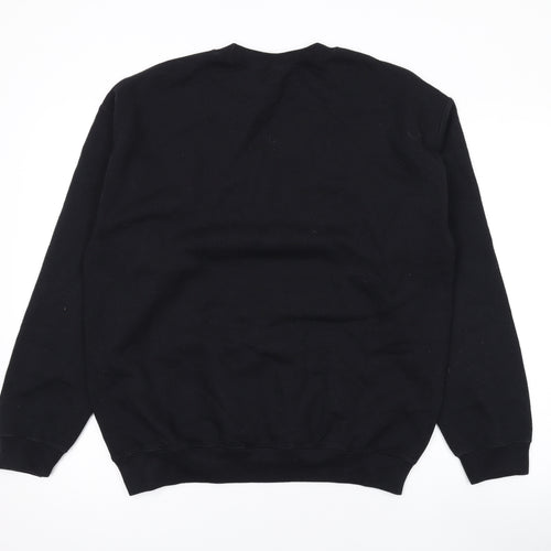 American Horror Story Mens Black Cotton Pullover Sweatshirt Size M