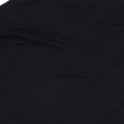 Bitte Kai Rand Womens Black Round Neck Viscose Pullover Jumper Size XL