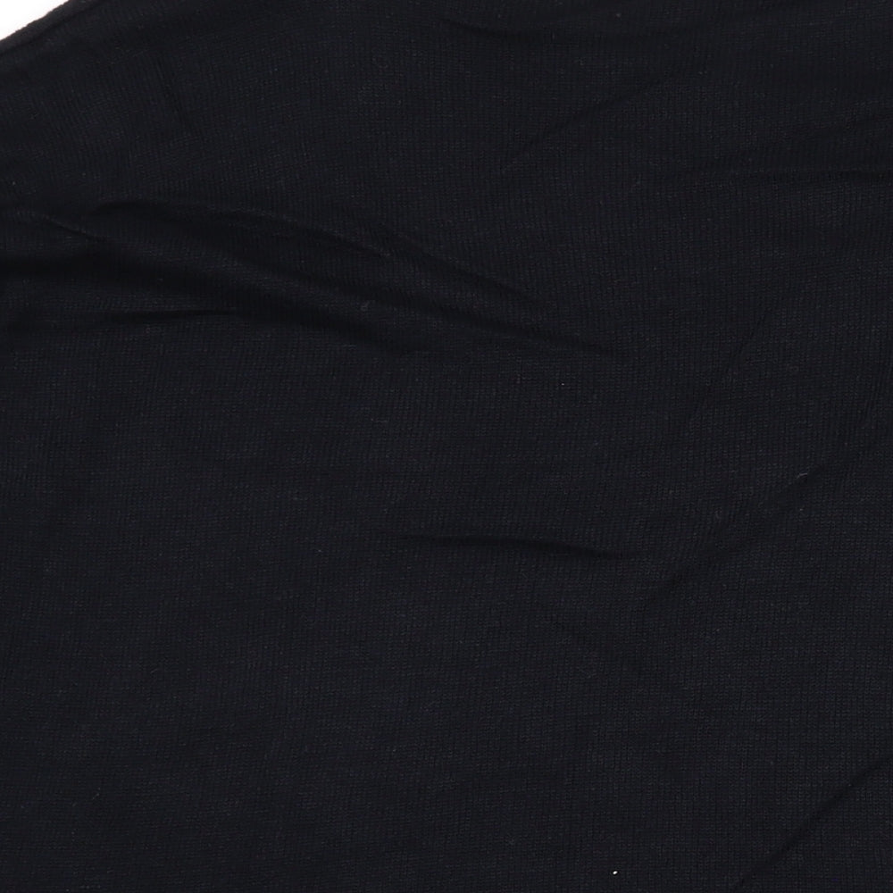 Bitte Kai Rand Womens Black Round Neck Viscose Pullover Jumper Size XL