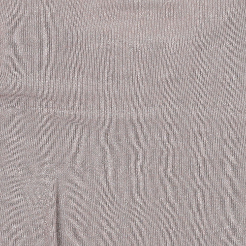 NEXT Womens Pink Scoop Neck Cotton Pullover Jumper Size 12