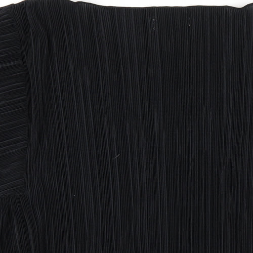 Madewell Womens Black Polyester Basic T-Shirt Size XL Round Neck