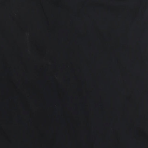 Autograph Womens Black Cotton A-Line Size 14 Square Neck Pullover