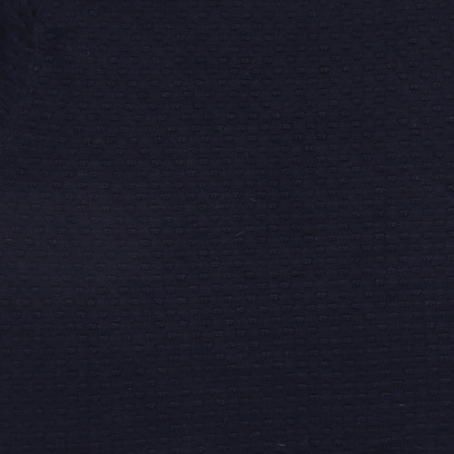 Peter Hahn Womens Blue Round Neck Cotton Pullover Jumper Size 16