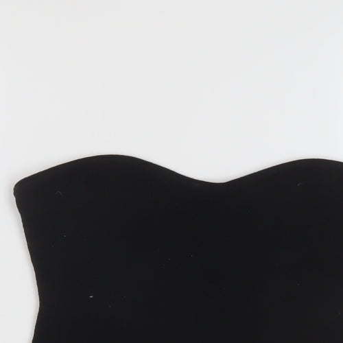 NEXT Womens Black Acrylic Basic Tank Size M Off the Shoulder