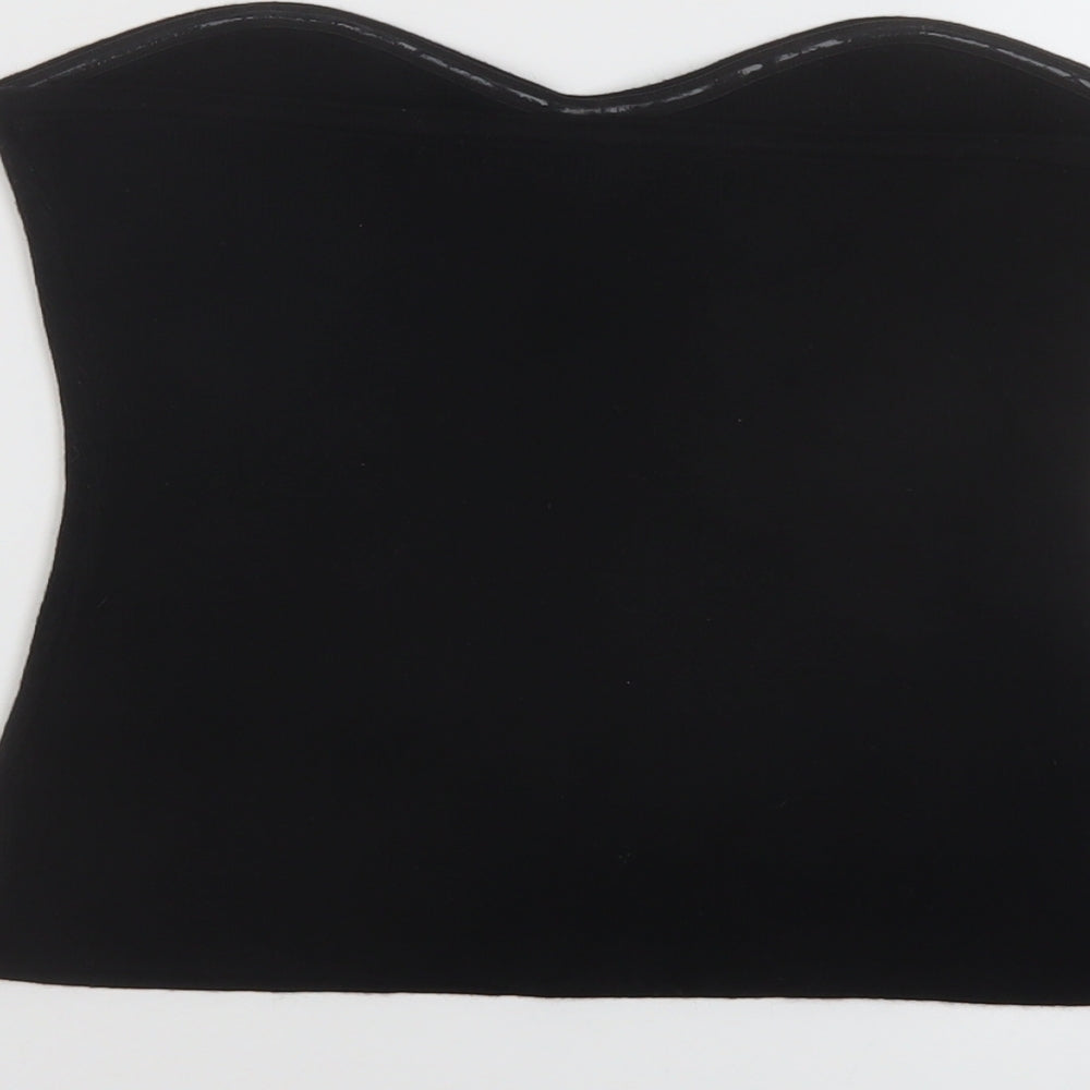 NEXT Womens Black Acrylic Basic Tank Size M Off the Shoulder