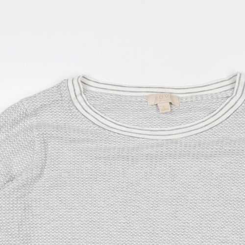 Gap Womens Grey Viscose Pullover Sweatshirt Size M Pullover - Drawstring Hem