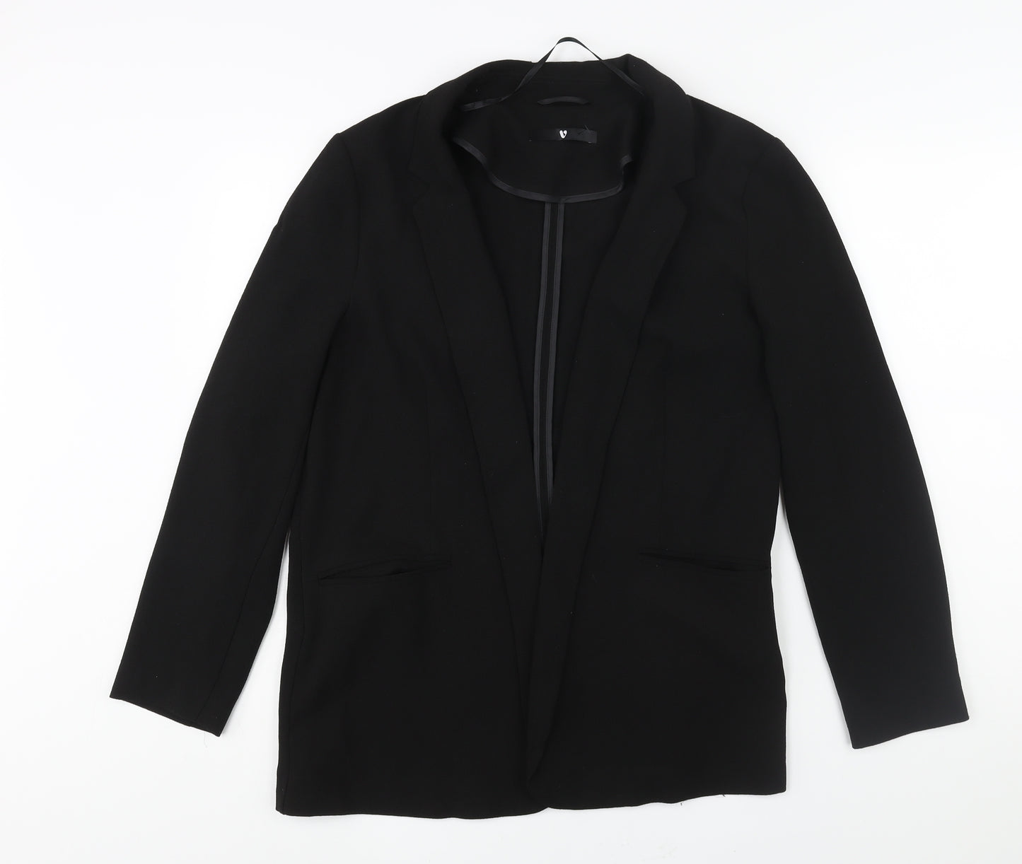 Very Womens Black Jacket Blazer Size 16