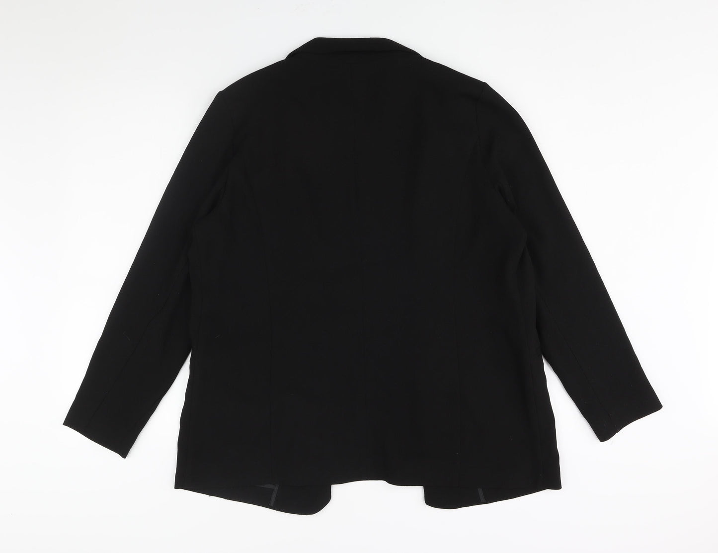 Very Womens Black Jacket Blazer Size 16
