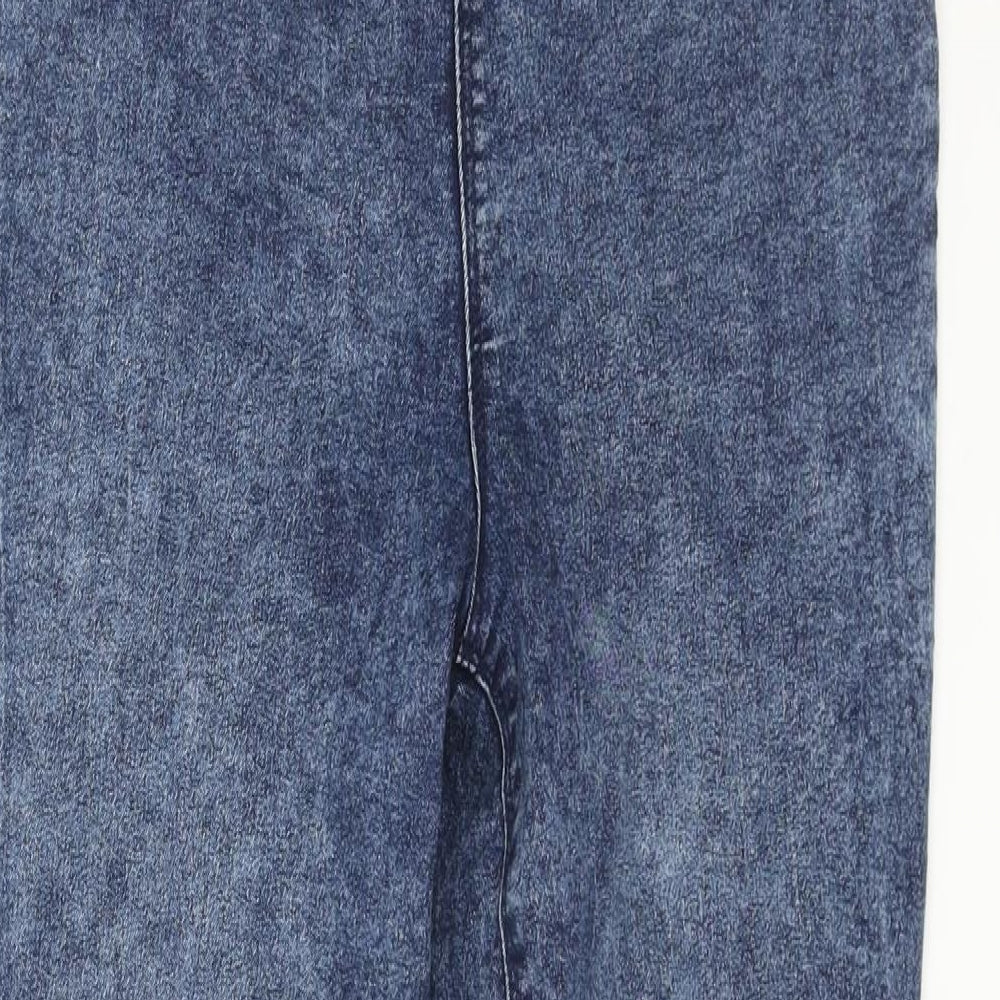Matalan Womens Blue Cotton Jegging Jeans Size 12 L30 in Regular