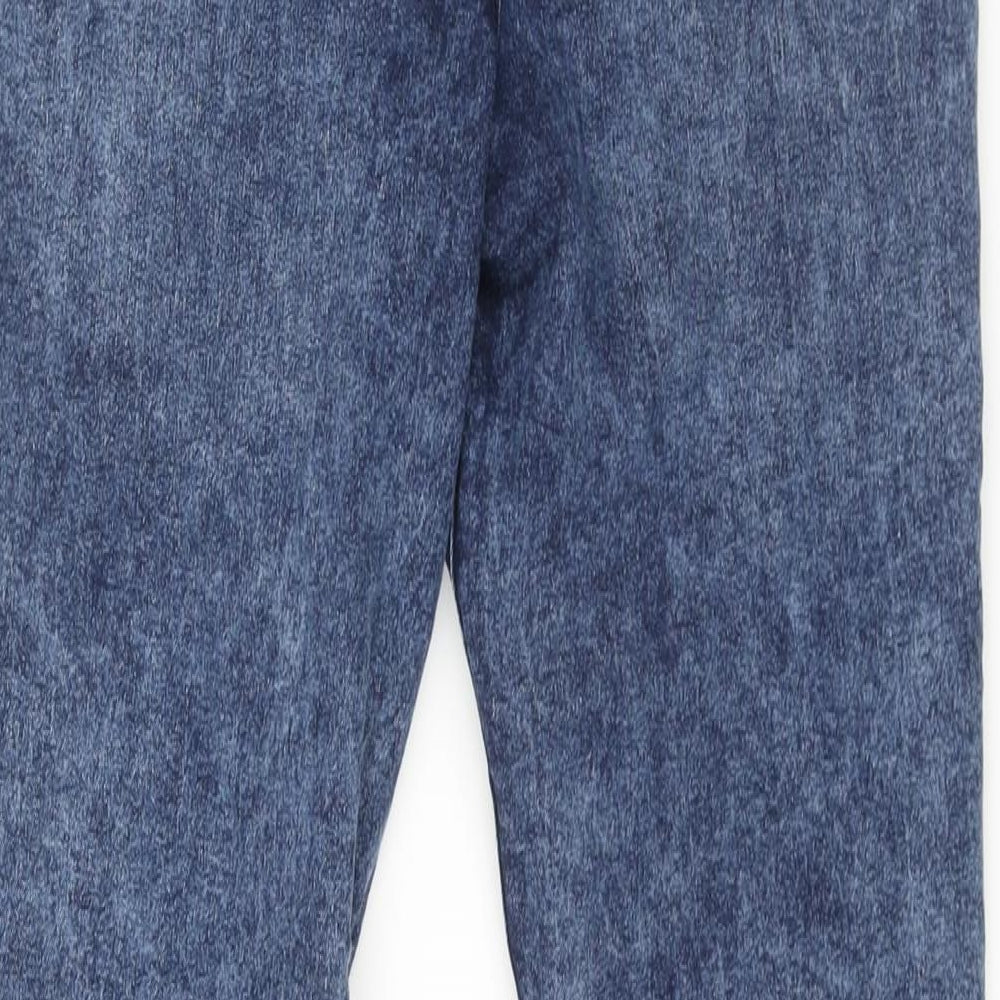 Matalan Womens Blue Cotton Jegging Jeans Size 12 L30 in Regular