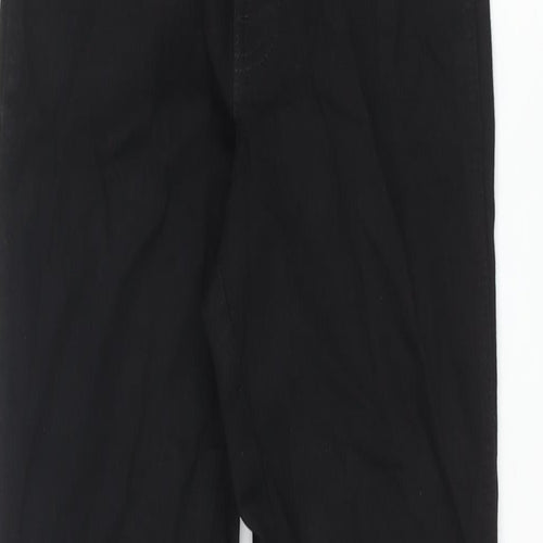 H&M Womens Black Cotton Skinny Jeans Size 6 L26 in Regular Zip