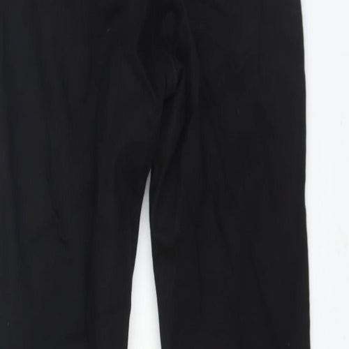 H&M Womens Black Cotton Skinny Jeans Size 6 L26 in Regular Zip