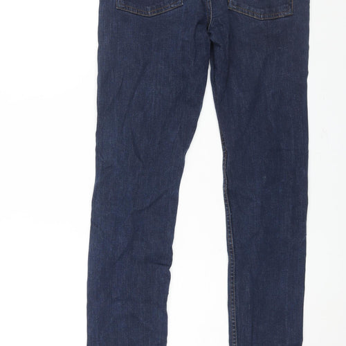 Denim & Co. Mens Blue Cotton Skinny Jeans Size 28 in L30 in Regular Zip