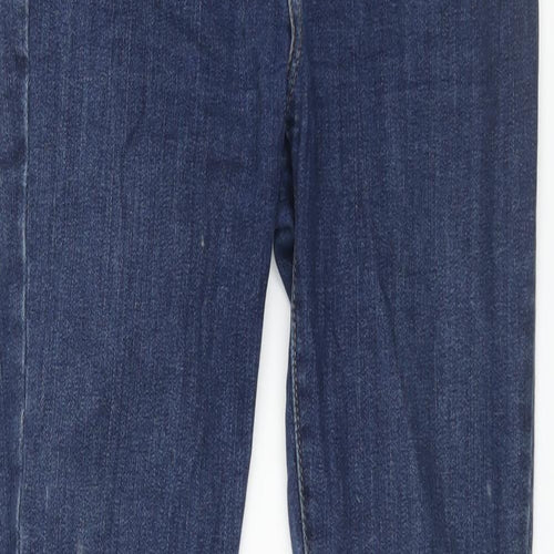 Levi's Womens Blue Cotton Skinny Jeans Size 30 L30 in Regular Zip