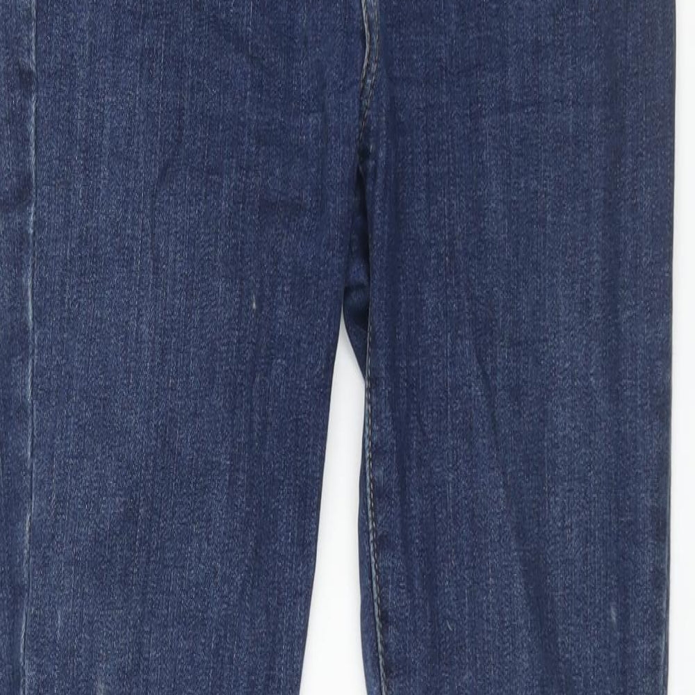 Levi's Womens Blue Cotton Skinny Jeans Size 30 L30 in Regular Zip
