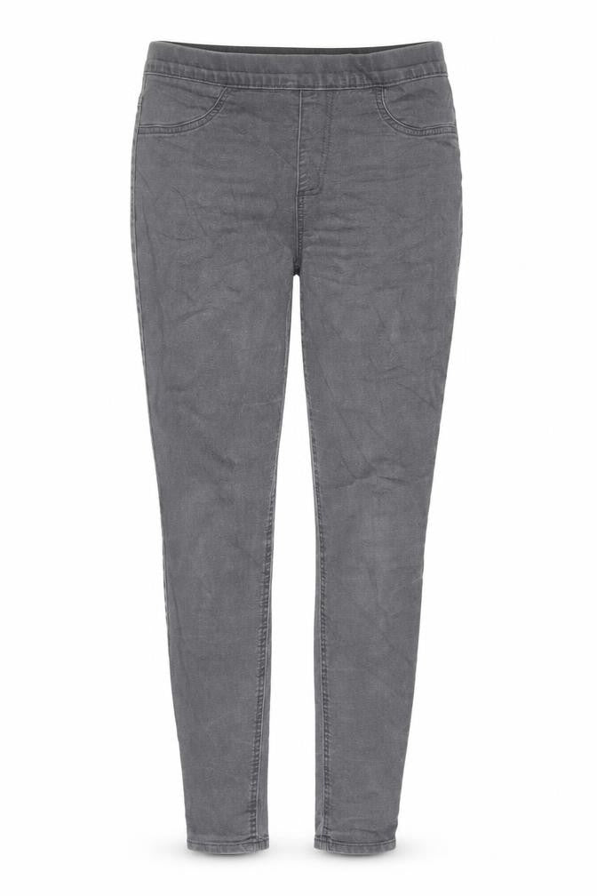 Marks and Spencer Womens Grey Cotton Jegging Jeans Size 12 L28 in Regular