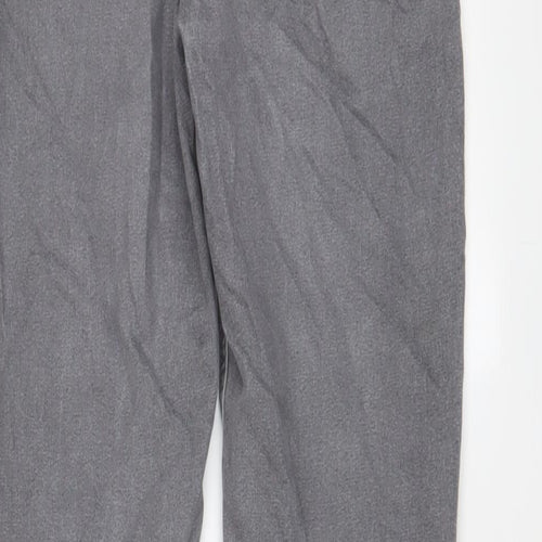 Marks and Spencer Womens Grey Cotton Jegging Jeans Size 12 L28 in Regular