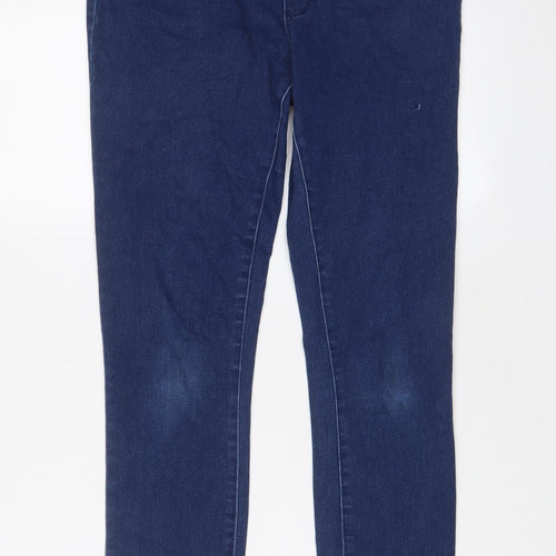 George Womens Blue Cotton Jegging Jeans Size 8 L28 in Regular
