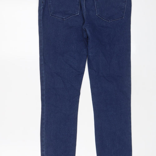 George Womens Blue Cotton Jegging Jeans Size 8 L28 in Regular
