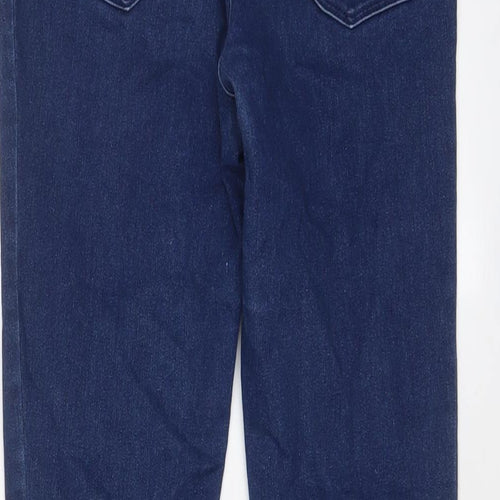 George Womens Blue Cotton Jegging Jeans Size 8 L28 in Regular