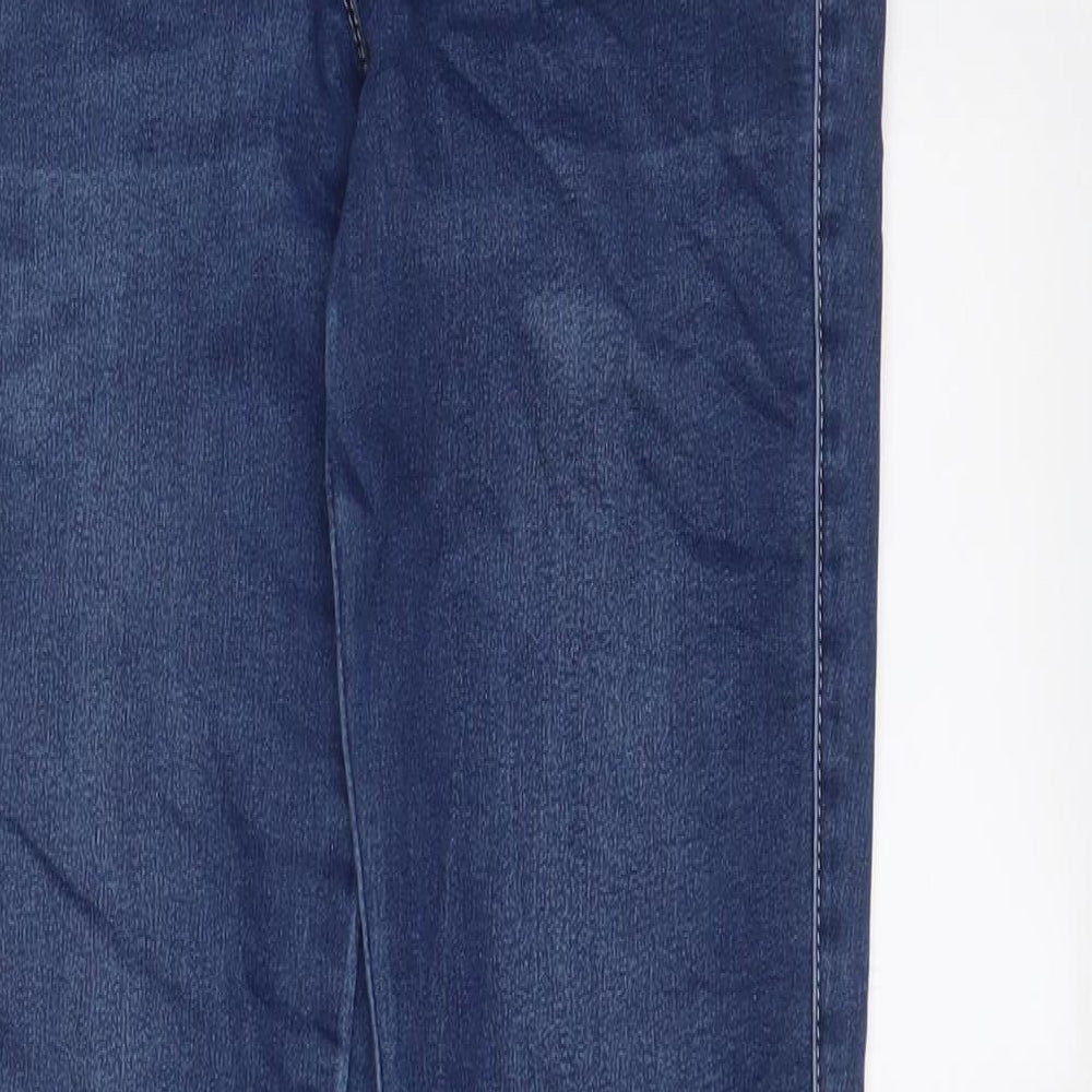 NEXT Womens Blue Cotton Jegging Jeans Size 8 L29 in Regular