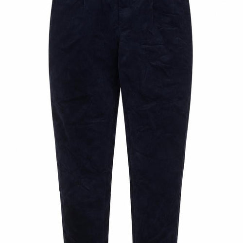Autograph Mens Blue Cotton Trousers Size 30 in L31 in Regular Zip