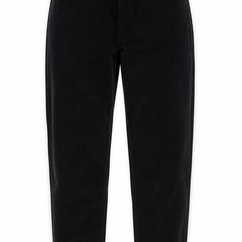 BDG Womens Black Cotton Trousers Size 30 in L30 in Regular Zip