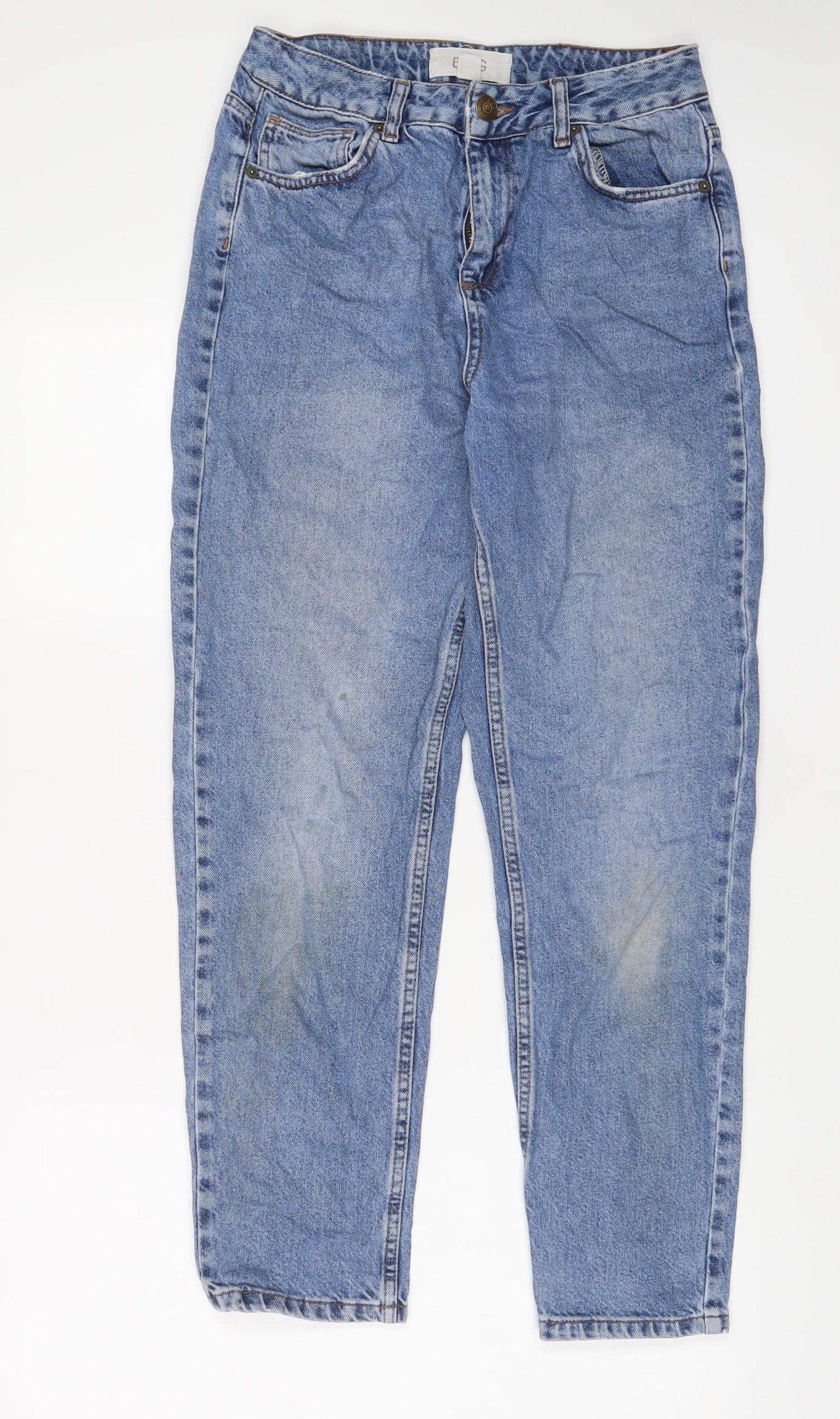 BDG Womens Blue Cotton Straight Jeans Size 29 in L32 in Regular Zip