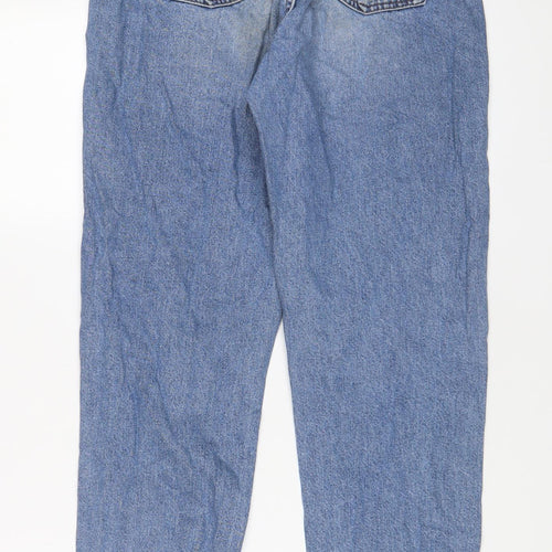 BDG Womens Blue Cotton Straight Jeans Size 29 in L32 in Regular Zip