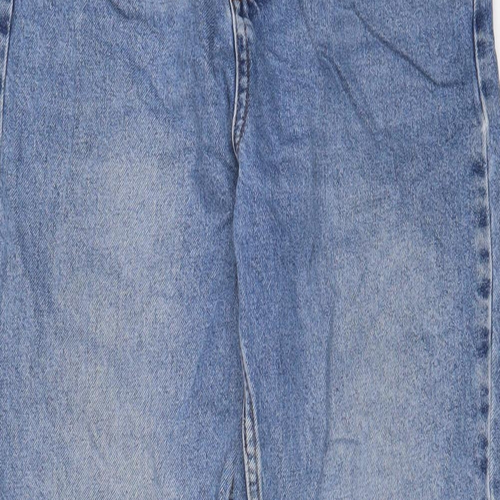 BDG Womens Blue Cotton Straight Jeans Size 29 in L32 in Regular Zip