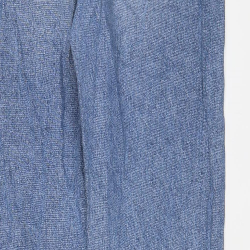 BDG Womens Blue Cotton Straight Jeans Size 29 in L32 in Regular Zip