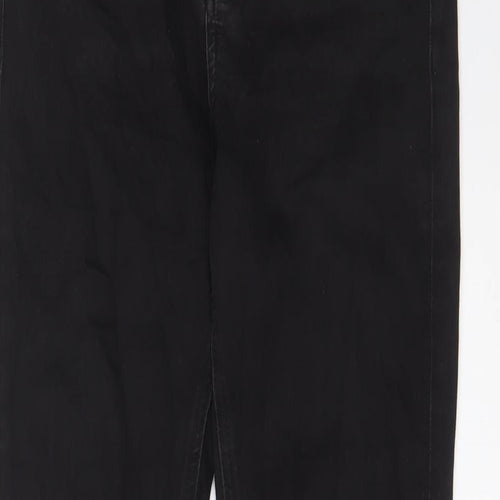ASOS Womens Black Cotton Skinny Jeans Size 28 in L32 in Regular Zip