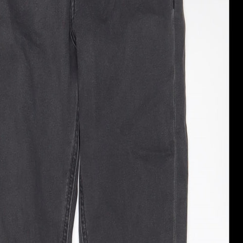 ASOS Womens Grey Cotton Skinny Jeans Size 26 in L32 in Regular Zip