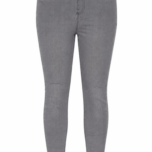 Avenue Womens Grey Cotton Jegging Jeans Size 12 L28 in Regular