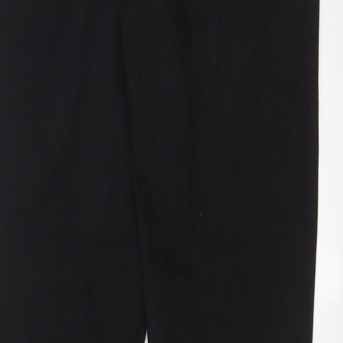 Marks and Spencer Womens Black Cotton Skinny Jeans Size 12 L31 in Regular Zip