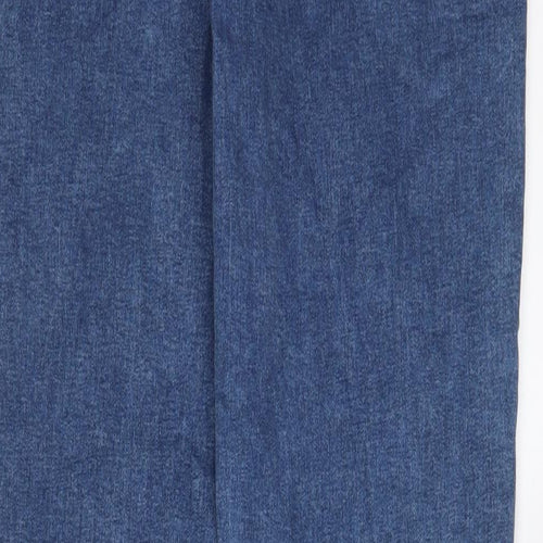 BELOVED Womens Blue Cotton Mom Jeans Size 10 L28 in Regular Zip