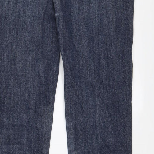 Levi's Womens Blue Cotton Skinny Jeans Size 28 in L28 in Regular Zip