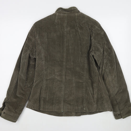 Per Una Womens Brown Jacket Size M Zip