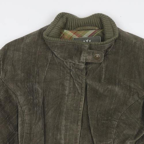 Per Una Womens Brown Jacket Size M Zip