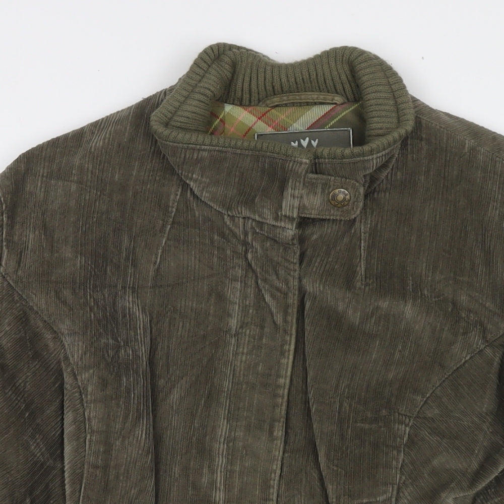 Per Una Womens Brown Jacket Size M Zip