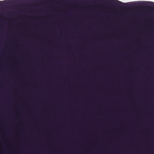 Freedom Trail Womens Purple Polyester Pullover Sweatshirt Size 6 Pullover