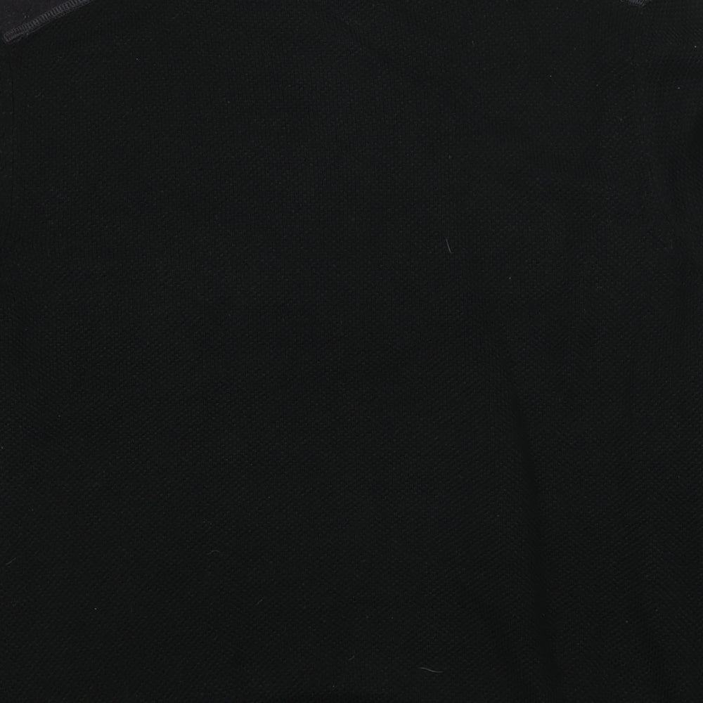 New Look Mens Green Round Neck Acrylic Pullover Jumper Size M Long Sleeve