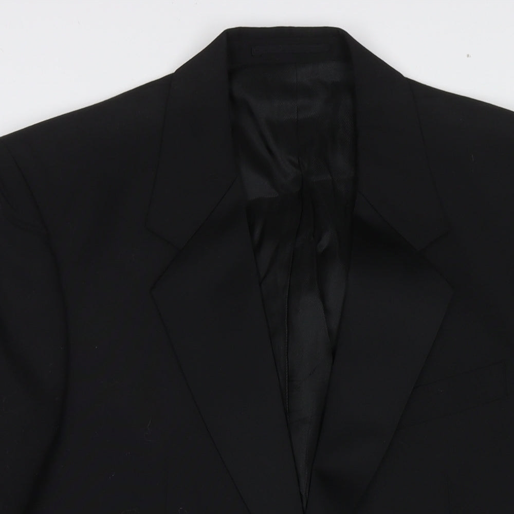 Leonardo Dieci x Mens Blue Polyester Jacket Blazer Size 40 Regular