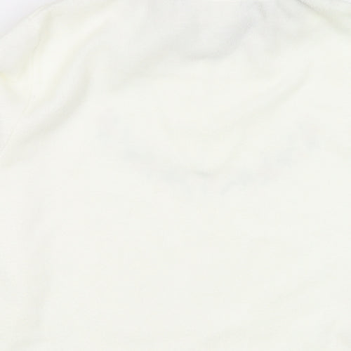 Millers Womens White Polyester Pullover Sweatshirt Size 12 Pullover