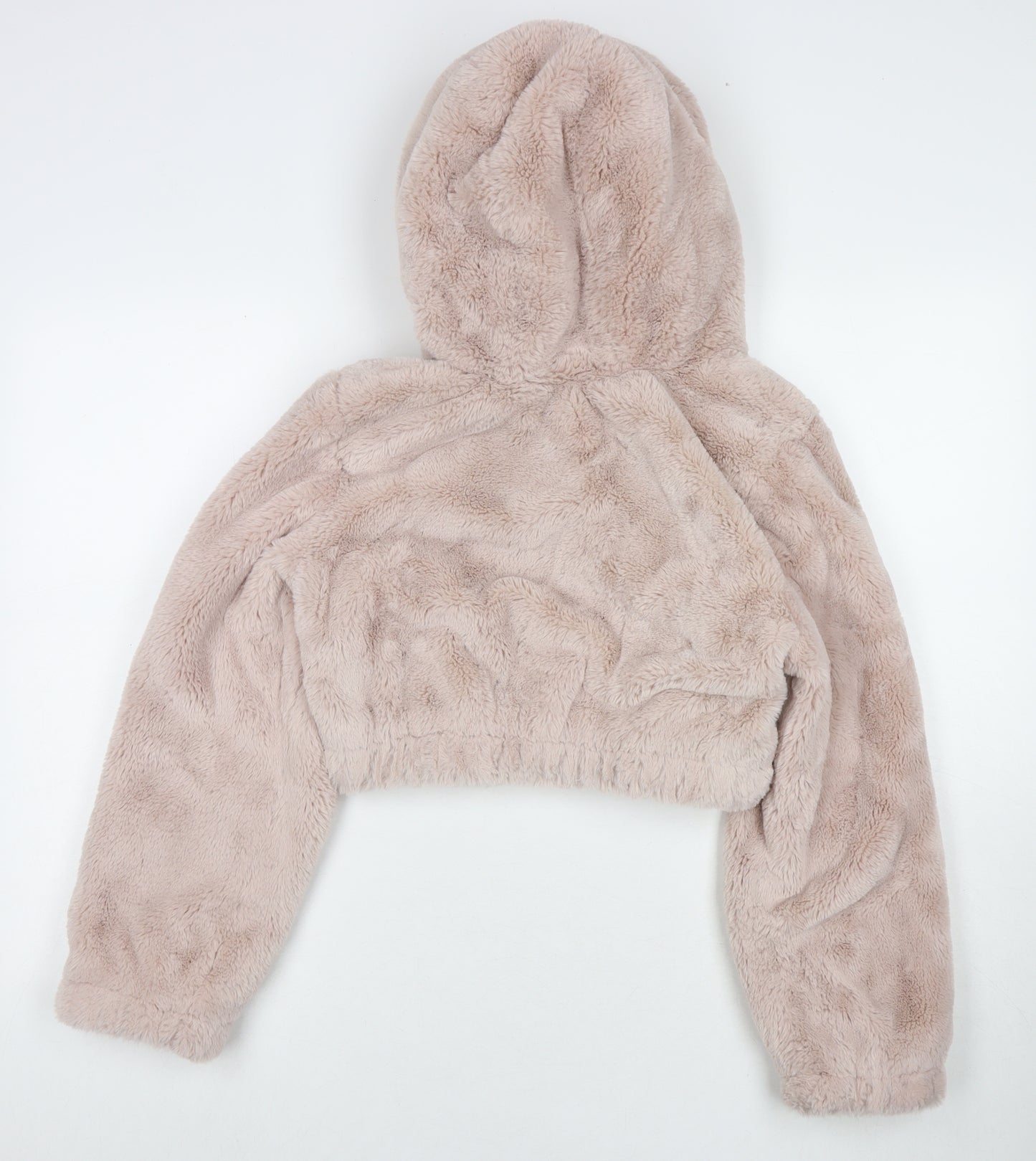 New Look Girls Beige Jacket Size 12-13 Years Zip