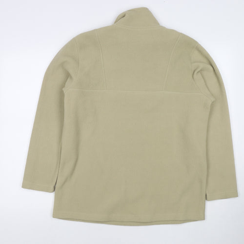 Carolyn Taylor Womens Green Polyester Pullover Sweatshirt Size S Pullover